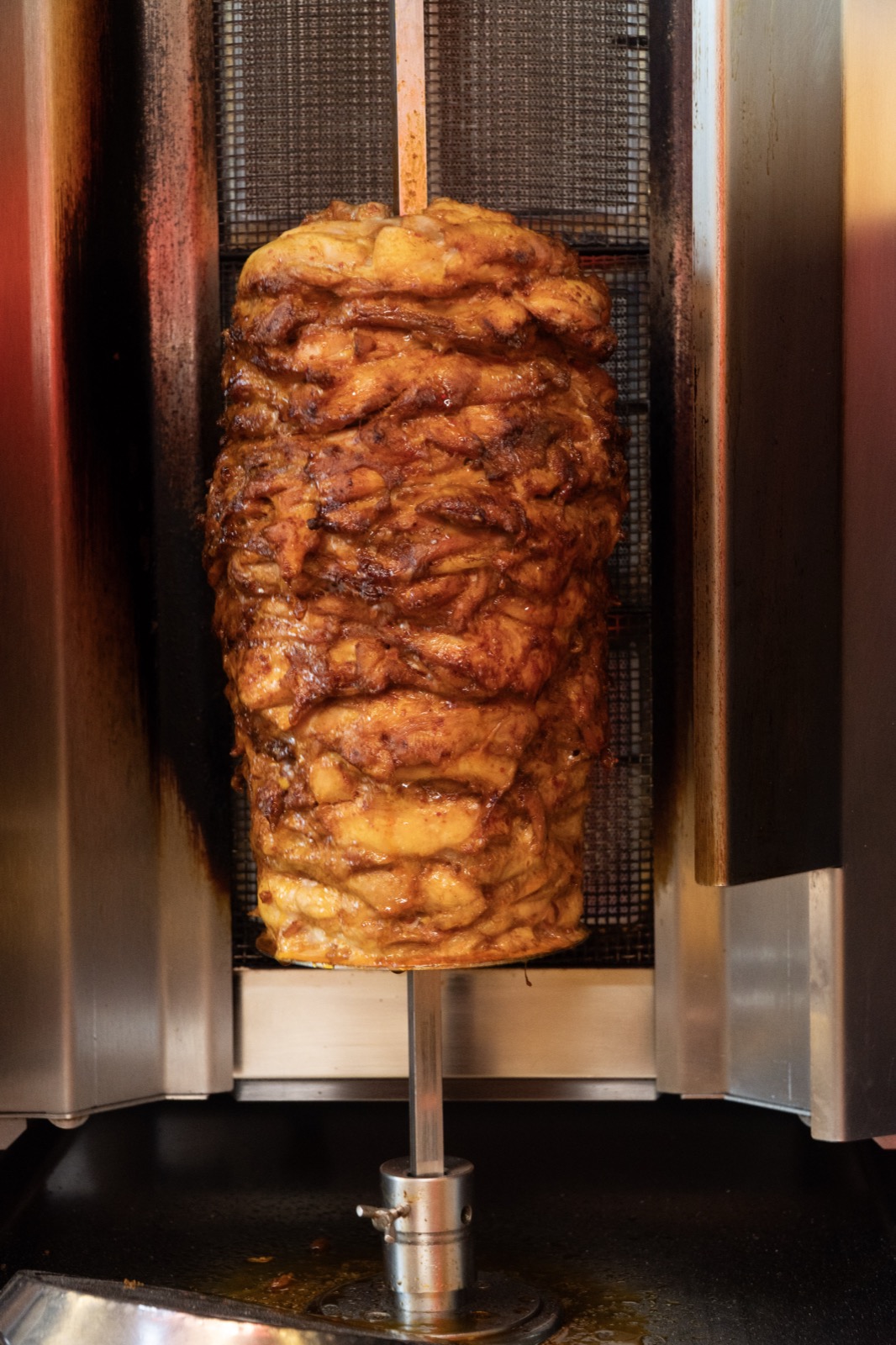 Döner slow-roasted on the vertical spit at House of Döner