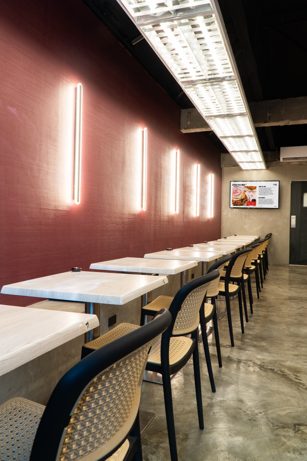 House of Döner restaurant interior with warm lighting