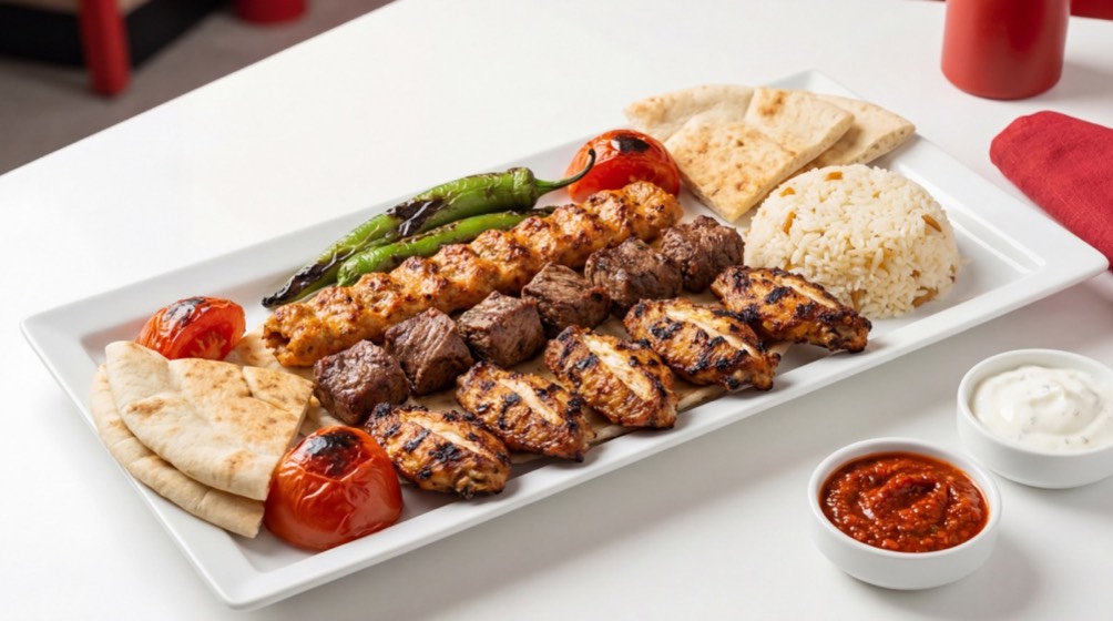 Mixed Grill Platter close-up